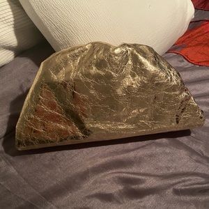 Large Gold Clutch